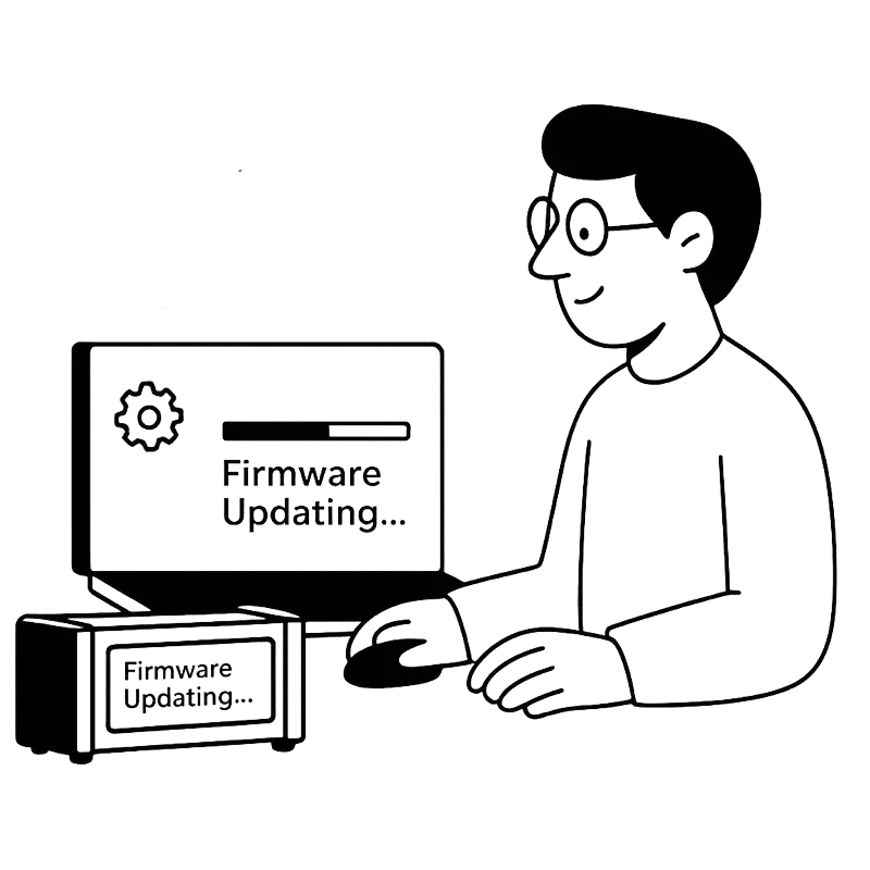 EleksCava Firmware Update Illustration
