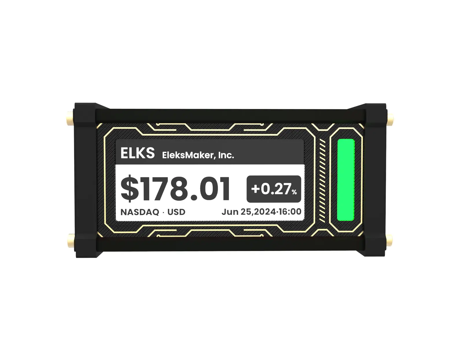 EleksCava Real-time Price Display
