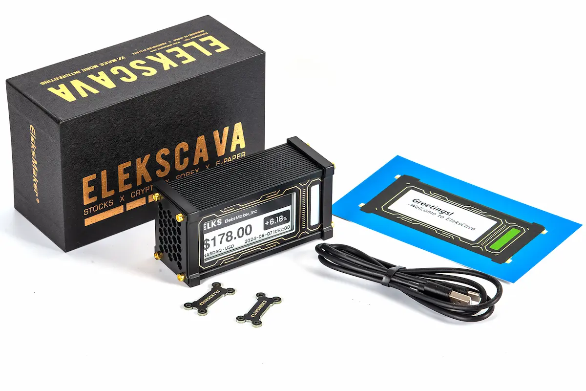 EleksCava Crypto Ticker